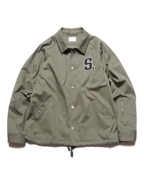 SOPHNET.(ソフネット)の「STRETCH TWILL COACH JACKET(ブルゾン・メンズ・ブラック/インディゴブルー/カーキ・2/3/1/4)」の16枚目の写真