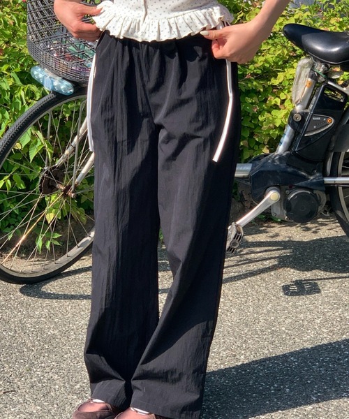 mineng（マイング）の「【ウエストゴム/軽量】ベラリボンパンツ（その他パンツ・レディース・ピンク/ブラック・FREE）」の16枚目の写真