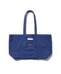 ANGLAN（アングラン）の「Washed Embroidered Tote Bag - Blue（トートバッグ）」