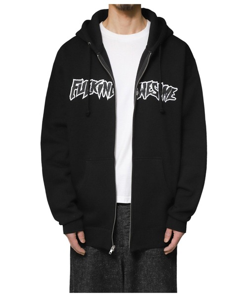 FUCKING AWESOME（ファッキングオーサム）の「FUCKING AWESOME / ファッキンオーサム：Stamp Logo Zip Hoodie：FA-SLZH[WAX]（パーカー・メンズ・ブラック・XL）」の10枚目の写真
