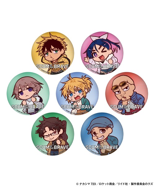 勇者のクズ× ZOZOTOWN 缶バッジBOX：7個セット（バッジ）｜ZOZOSPOT