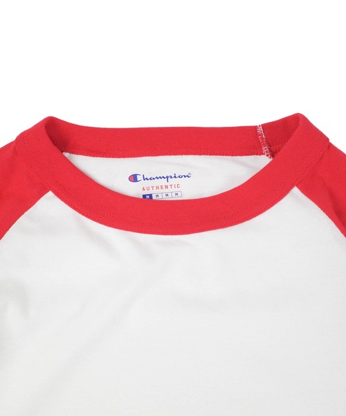 Champion（チャンピオン）の「【T21】【Champion/チャンピオン】5.2oz RAGLAN T-SHIRTS A-T1397（Tシャツ/カットソー・メンズ・マルーン/ブラック/ネイビー/グリーン・MEDIUM/SMALL/LARGE）」の10枚目の写真