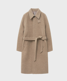 MUSINSA ダッフルコート Sサイズ ベージュ MUSINSA｜ムシンサのダッフルコート通販 - ZOZOTOWN