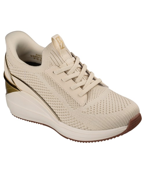 SKECHERS(スケッチャーズ)の「ハンズフリー スリップインズ ザ トリプル ウェッジ - メルヴィ(スニーカー・レディース・マルチ・23.5cm/23cm/24.5cm/24cm)」の1枚目の写真