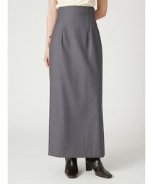 ハイウエストIラインスカート