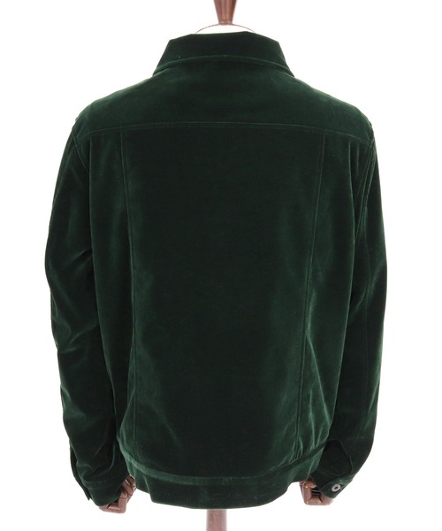 Jih Nunc（ジーヌンク）の「mj11754-ベルベットトラックジャケット(JIH-R1223)（その他アウター・メンズ・ダークグリーン/ネイビー/ブラック・S/L/M）」の22枚目の写真