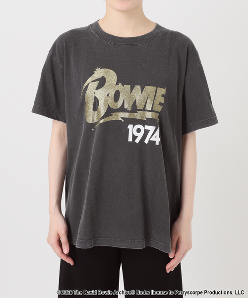 GOOD ROCK SPEED(グッドロックスピード)の「【GOOD ROCK SPEED / グッドロックスピード】DAVID BOWIE 1974 T-sh(Tシャツ/カットソー・レディース・ブラック系その他・FREE)」の8枚目の写真
