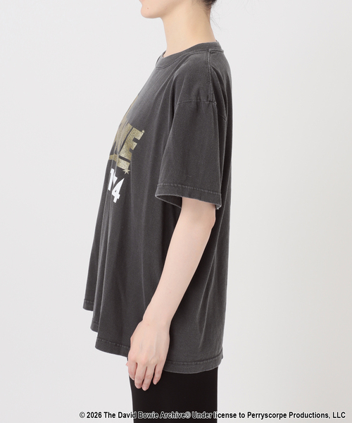 GOOD ROCK SPEED(グッドロックスピード)の「【GOOD ROCK SPEED / グッドロックスピード】DAVID BOWIE 1974 T-sh(Tシャツ/カットソー・レディース・ブラック系その他・FREE)」の9枚目の写真