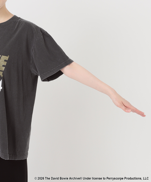 GOOD ROCK SPEED(グッドロックスピード)の「【GOOD ROCK SPEED / グッドロックスピード】DAVID BOWIE 1974 T-sh(Tシャツ/カットソー・レディース・ブラック系その他・FREE)」の12枚目の写真