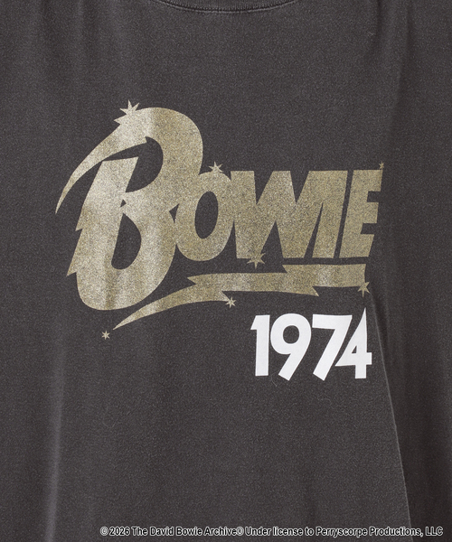 GOOD ROCK SPEED(グッドロックスピード)の「【GOOD ROCK SPEED / グッドロックスピード】DAVID BOWIE 1974 T-sh(Tシャツ/カットソー・レディース・ブラック系その他・FREE)」の14枚目の写真