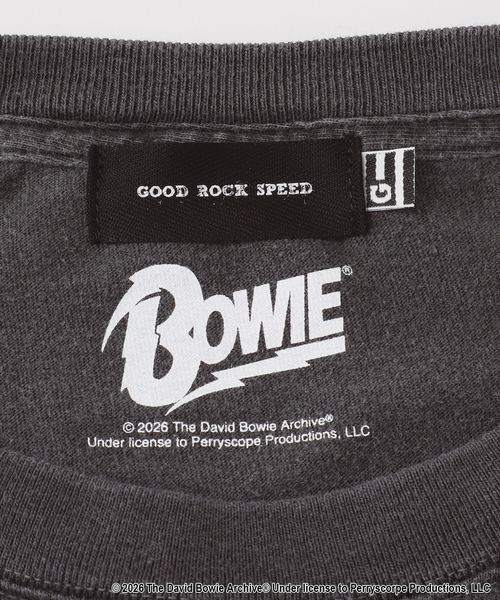 GOOD ROCK SPEED(グッドロックスピード)の「【GOOD ROCK SPEED / グッドロックスピード】DAVID BOWIE 1974 T-sh(Tシャツ/カットソー・レディース・ブラック系その他・FREE)」の15枚目の写真