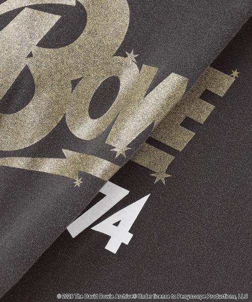 GOOD ROCK SPEED(グッドロックスピード)の「【GOOD ROCK SPEED / グッドロックスピード】DAVID BOWIE 1974 T-sh(Tシャツ/カットソー・レディース・ブラック系その他・FREE)」の16枚目の写真