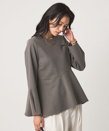 ライト ダブルクロス ブラウス ウォッシャブル ストレッチ