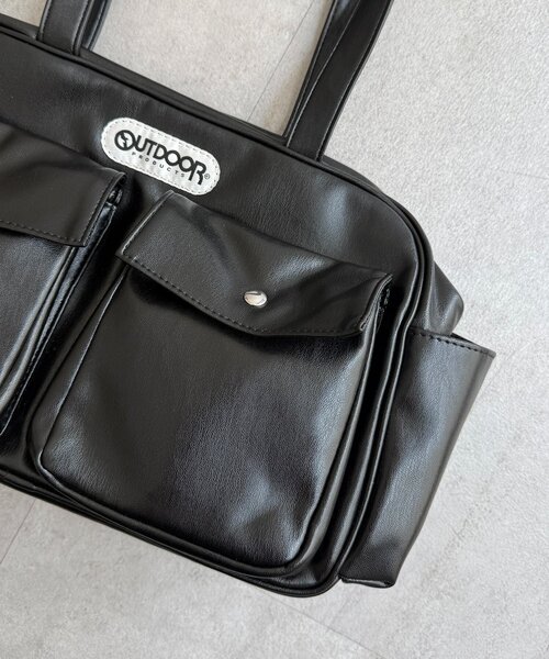 OUTDOOR PRODUCTS（アウトドアプロダクツ）の「ボストンバッグ（トートバッグ・メンズ・ブラウン/ブラック/ブラック系その他・FREE）」の13枚目の写真