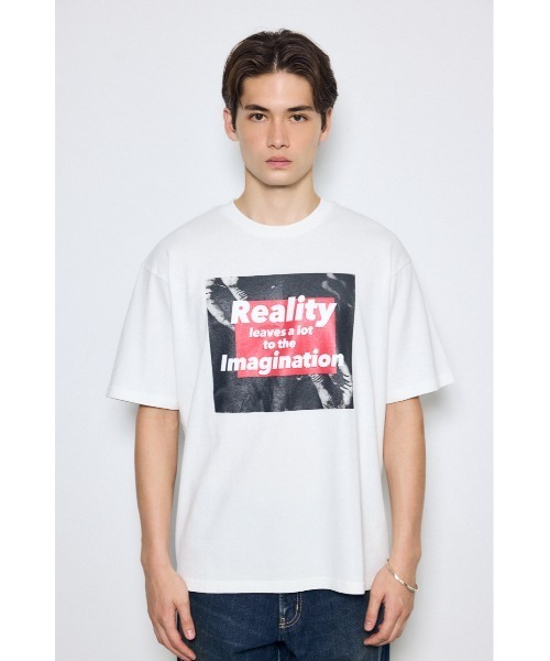 AZUL by moussy(アズールバイマウジー)の「グラフィック半袖TEE 夏服 Tシャツ(Tシャツ/カットソー・メンズ・ホワイト/ホワイト系その他/ホワイト系その他2・MEDIUM/LARGE)」の7枚目の写真