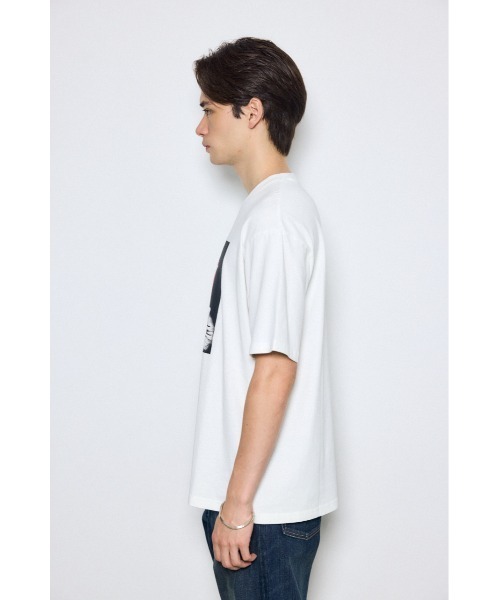 AZUL by moussy(アズールバイマウジー)の「グラフィック半袖TEE 夏服 Tシャツ(Tシャツ/カットソー・メンズ・ホワイト/ホワイト系その他/ホワイト系その他2・MEDIUM/LARGE)」の8枚目の写真