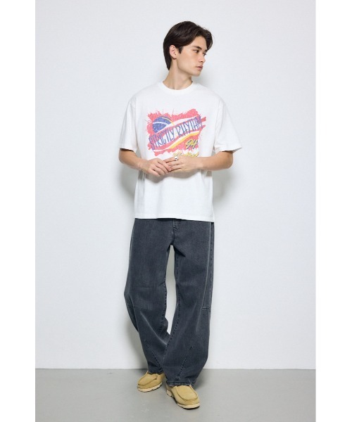 AZUL by moussy(アズールバイマウジー)の「グラフィック半袖TEE 夏服 Tシャツ(Tシャツ/カットソー・メンズ・ホワイト/ホワイト系その他/ホワイト系その他2・MEDIUM/LARGE)」の17枚目の写真