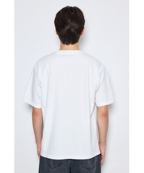 AZUL by moussy(アズールバイマウジー)の「グラフィック半袖TEE 夏服 Tシャツ(Tシャツ/カットソー・メンズ・ホワイト/ホワイト系その他/ホワイト系その他2・MEDIUM/LARGE)」の20枚目の写真