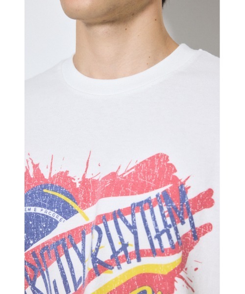 AZUL by moussy(アズールバイマウジー)の「グラフィック半袖TEE 夏服 Tシャツ(Tシャツ/カットソー・メンズ・ホワイト/ホワイト系その他/ホワイト系その他2・MEDIUM/LARGE)」の21枚目の写真