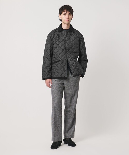 LAVENHAM(ラベンハム)の「【別注】<LAVENHAM>キルティング カバーオール(ブルゾン・メンズ・ブラック・SMALL)」の3枚目の写真