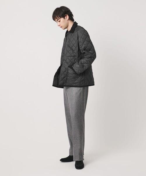 LAVENHAM(ラベンハム)の「【別注】<LAVENHAM>キルティング カバーオール(ブルゾン・メンズ・ブラック・SMALL)」の4枚目の写真