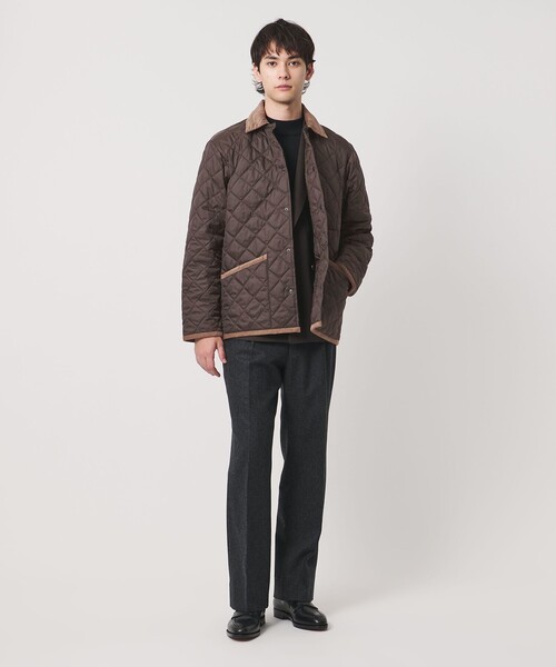 LAVENHAM(ラベンハム)の「【別注】<LAVENHAM>キルティング カバーオール(ブルゾン・メンズ・ブラック・SMALL)」の6枚目の写真