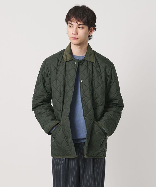 LAVENHAM(ラベンハム)の「【別注】<LAVENHAM>キルティング カバーオール(ブルゾン・メンズ・ブラック・SMALL)」の7枚目の写真