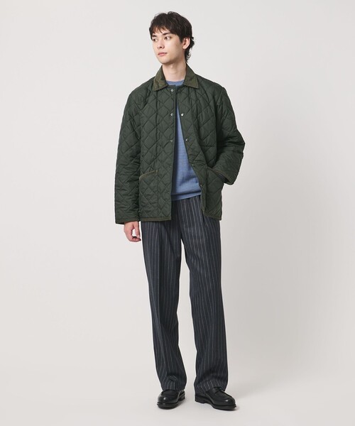 LAVENHAM(ラベンハム)の「【別注】<LAVENHAM>キルティング カバーオール(ブルゾン・メンズ・ブラック・SMALL)」の8枚目の写真