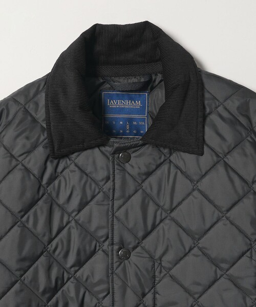 LAVENHAM(ラベンハム)の「【別注】<LAVENHAM>キルティング カバーオール(ブルゾン・メンズ・ブラック・SMALL)」の13枚目の写真