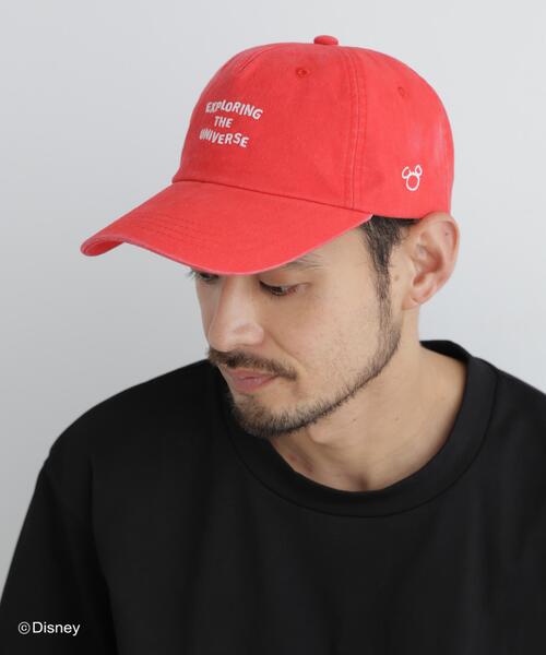 NANO universe(ナノユニバース)の「NANO×DISNEY ミッキーマウスCAP(キャップ・メンズ・レッド/ブラック・F)」の2枚目の写真