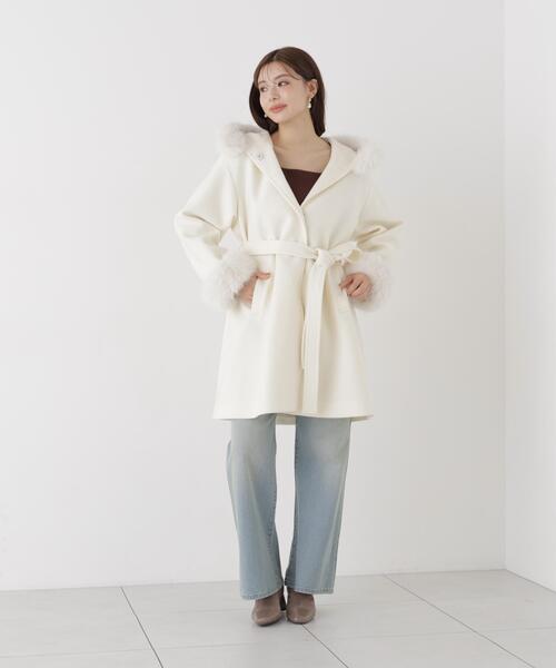 PROPORTION BODY DRESSING(プロポーションボディドレッシング)の「<a>ワイドデニム / 1216230903(デニムパンツ・レディース・ブルー系その他/ブルー・MEDIUM/P/S/SMALL)」の7枚目の写真