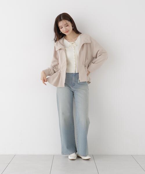 PROPORTION BODY DRESSING(プロポーションボディドレッシング)の「<a>ワイドデニム / 1216230903(デニムパンツ・レディース・ブルー系その他/ブルー・MEDIUM/P/S/SMALL)」の8枚目の写真