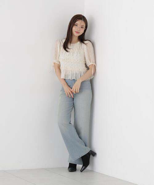 PROPORTION BODY DRESSING(プロポーションボディドレッシング)の「<a>ワイドデニム / 1216230903(デニムパンツ・レディース・ブルー系その他/ブルー・MEDIUM/P/S/SMALL)」の12枚目の写真
