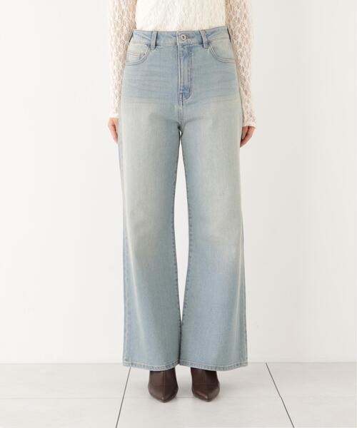 PROPORTION BODY DRESSING(プロポーションボディドレッシング)の「<a>ワイドデニム / 1216230903(デニムパンツ・レディース・ブルー系その他/ブルー・MEDIUM/P/S/SMALL)」の13枚目の写真