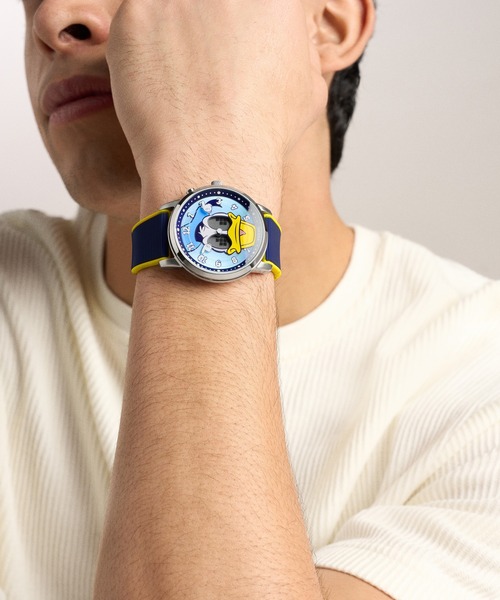 FOSSIL(フォッシル)の「フォッシル | ディズニー Disney x Fossil Donald Duck Big Tic ドナルドダック ビッグティック 限定版 腕時計 メンズ アナログ シリコン LE1233(デジタル腕時計・メンズ・ブルー・FREE)」の3枚目の写真