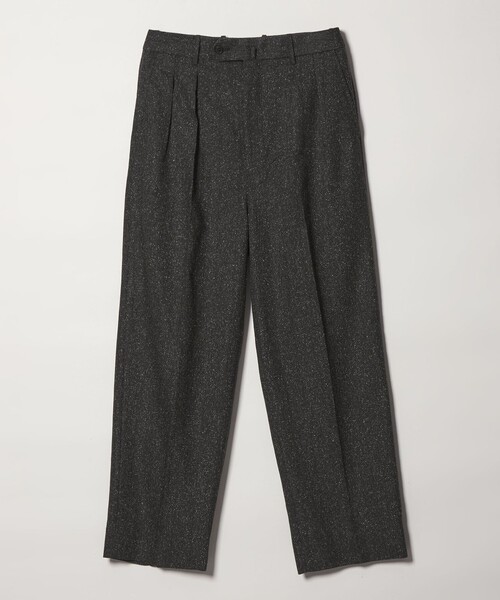 Steven Alan＞ ネップ ヘリンボーンツイード イン ツープリーツ ドレス