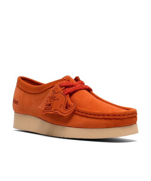 Clarks（クラークス）の「WALLABEE. 2604 ORANGE SUEDE（スニーカー・レディース・オレンジ・23.5cm/24.0cm）」の6枚目の写真