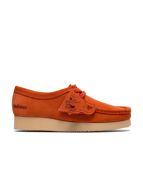 Clarks（クラークス）の「WALLABEE. 2604 ORANGE SUEDE（スニーカー・レディース・オレンジ・23.5cm/24.0cm）」の3枚目の写真