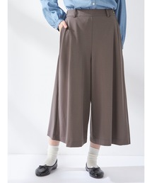 ストレッチキュロットパンツ