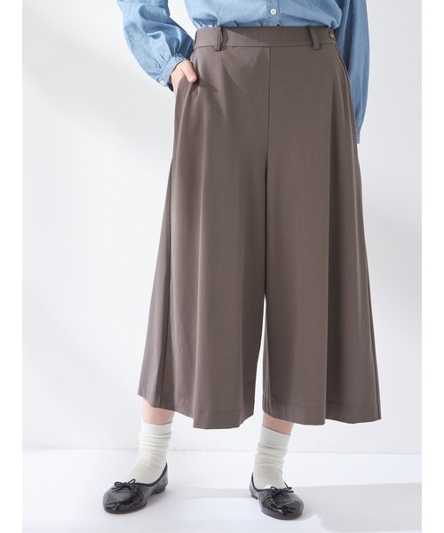 McGREGOR(マックレガー)の「ストレッチキュロットパンツ(その他パンツ・レディース・ネイビー/ブラウン・M/L)」の2枚目の写真