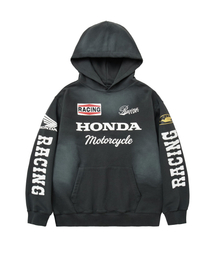 Honda Motorcycle パーカー　刺繍　MUSINSA ブラックS MUSINSA｜ムシンサ（メンズ）のパーカー通販 - ZOZOTOWN