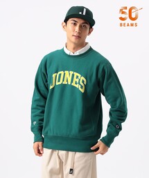 BEAMS GOLF（ビームスゴルフ）の「〈MEN〉【別注】JONES Sports × Champion / リバースウィーブ(R) クルーネック スウェットシャツ（スウェット）」