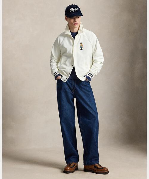 POLO RALPH LAUREN(ポロ ラルフ ローレン)の「Bayport ヴィンテージ フィット Polo ベア ジャケット(スタジャン・メンズ・ナチュラル・S/M/L/XL/XXL)」の3枚目の写真