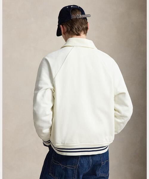 POLO RALPH LAUREN(ポロ ラルフ ローレン)の「Bayport ヴィンテージ フィット Polo ベア ジャケット(スタジャン・メンズ・ナチュラル・S/M/L/XL/XXL)」の2枚目の写真