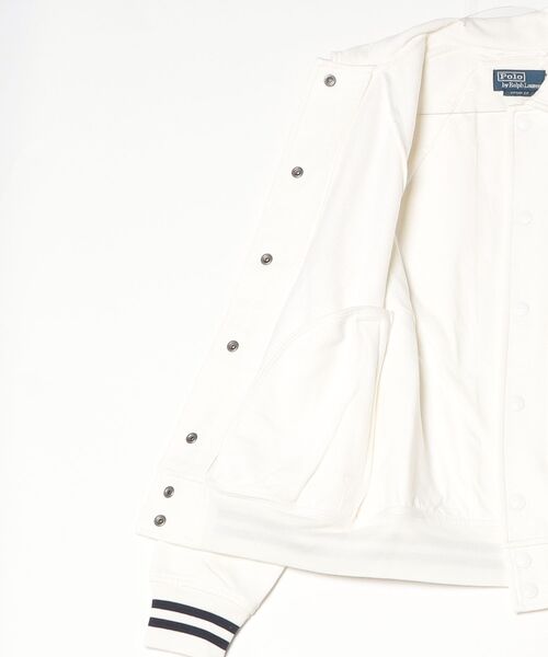 POLO RALPH LAUREN(ポロ ラルフ ローレン)の「Bayport ヴィンテージ フィット Polo ベア ジャケット(スタジャン・メンズ・ナチュラル・S/M/L/XL/XXL)」の5枚目の写真