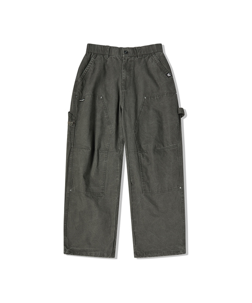 LIFE WORK(ライフワーク)の「L3 ダブルニー カーペンター ワイドパンツ(その他パンツ・メンズ・チャコールグレー・MEDIUM/LARGE)」の1枚目の写真