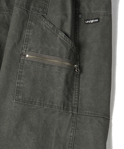 LIFE WORK(ライフワーク)の「L3 ダブルニー カーペンター ワイドパンツ(その他パンツ・メンズ・チャコールグレー・MEDIUM/LARGE)」の5枚目の写真
