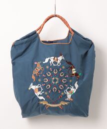 Scrap Book（スクラップブック）の「◆WEB限定 展開◆【Ball&Chain】HORSE RUN BLUE（エコバッグ/サブバッグ）」