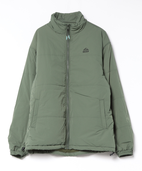 REEF(リーフ)の「REEF メンズ ACTIVE FLEECE RV JACKET リバーシブルフリースジャケット /保温蓄熱 【2026年秋冬モデル】(ナイロンジャケット・メンズ・カーキ/ブラック系その他・MEDIUM/LARGE)」の4枚目の写真