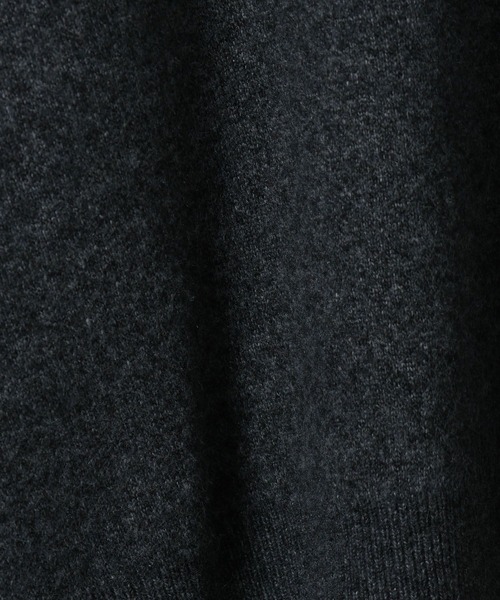 LOWRYS FARM(ローリーズファーム)の「【LFM(U)】12GVネックニット*ストール 1095937(ニット/セーター・メンズ・ブラック/チャコールグレー/パープル・FREE)」の14枚目の写真
